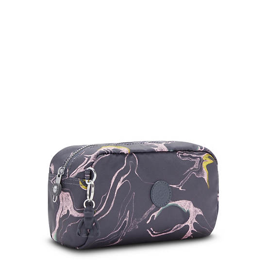 Kipling Gleam Printed Pouch Bags Soft Marble | AU 2140HA